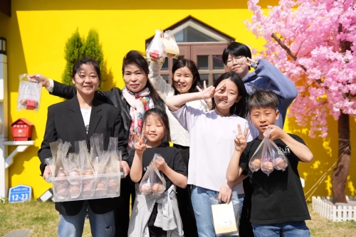 2023-04-10_부활절 계란 포장 및 나누기